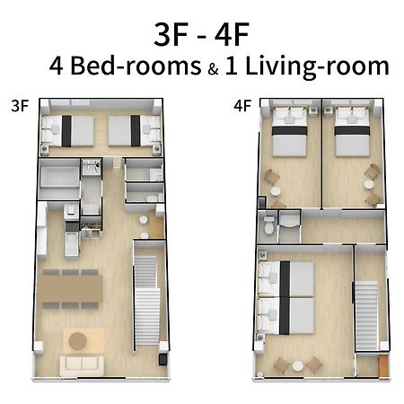 Bijou Suites Sorriso Ōsaka Zimmer foto